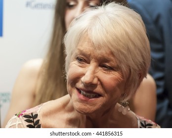 Oscar-winning Actress Dame Helen Mirren (triple Crown Of Acting) At The Genesis (