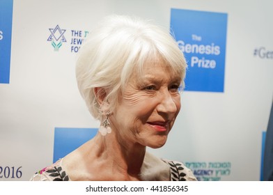 Oscar-winning (triple Crown Of Acting) Actress Helen Mirren At The Genesis (