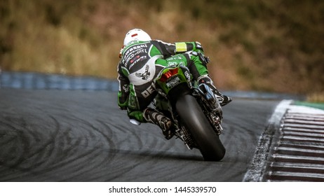 Oschersleben, Germany, June 09, 2019: Superbike Compete To FIM Endurance World Championship In Oschersleben
