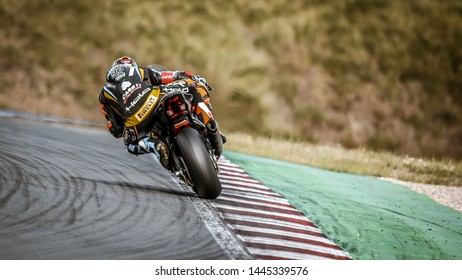 Oschersleben, Germany, June 09, 2019: Racing Motorcycle Compete To FIM Endurance World Championship On 2019 Season
