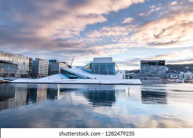 Oslo City And Skyline. Norway