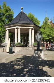 OSLO. NORWAY. 01 JUNE 2017 : Monument To Johan Halvorsen In Oslo. Norway