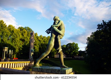 OSLO, NORWAY - 11.06.2016 - Historically Part Of Frogner Manor Vigeland Sculpture Park.