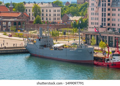 Oslo, Norway - July 19 2014: DS Hestmanden (IMO 5377525) Is A Museum Ship, Built 1911. Sailed During Both WWI And WWII.