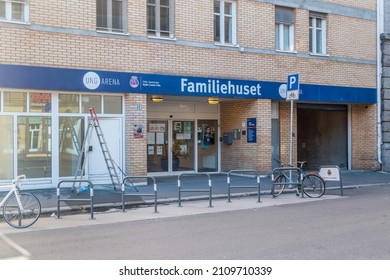 Oslo, Norway - September 25, 2021: Family House (familiehuset).