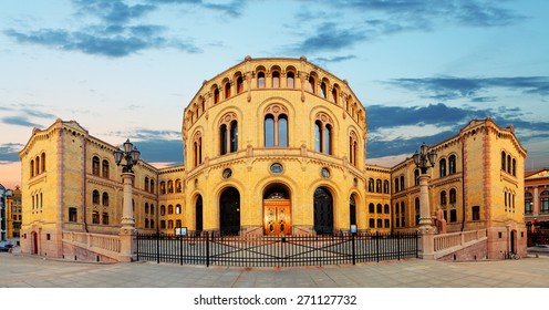 Oslo Stortinget Parliament, Norway