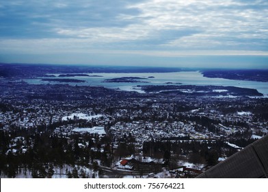 Oslo View From The Holmenkollen.