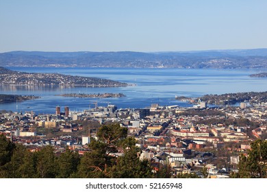 Oslofjord And Oslo Center