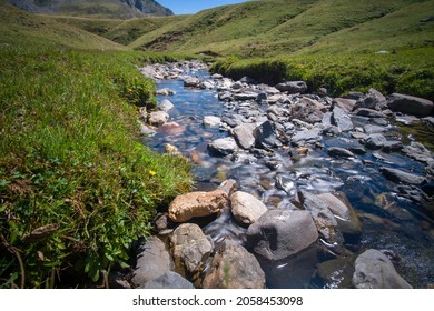 Ossau Valley National Park Of The Pyrenees France