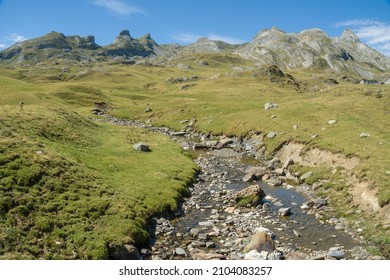 Ossau Valley National Park Of The Pyrenees France