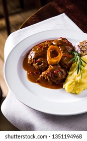 Ossobuco With Hummus