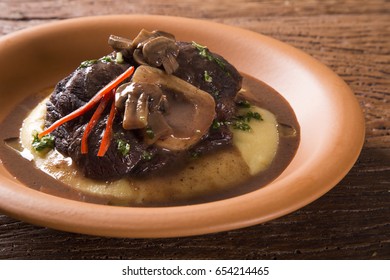 Ossobuco With Polenta