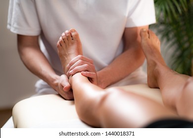 Osteopathy Treatment on Patient’s Leg

 - Powered by Shutterstock