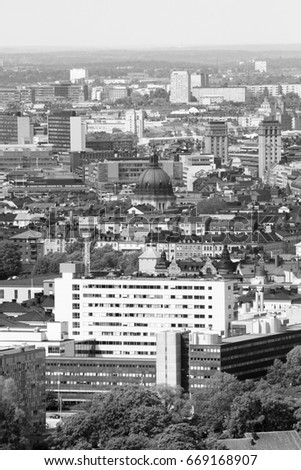 Similar – Kölner Dom im Dunst der Stadt