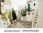 Ostuni, the white city of Puglia, Brindisi, Puglia. Italy