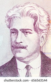 Oswaldo Cruz Portrait From Brazilian Money 