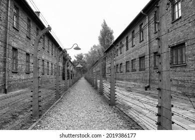 Oswiecim, Poland - July 11th 2018. The Auschwitz concentration camp in Poland
