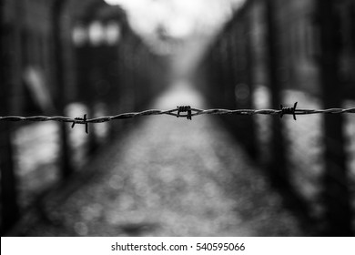 OSWIENCIM, POLAND - MARCH 2016: Auschwitz concentration camp