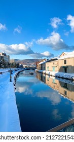 Otaru Canal, In Winter, Snow