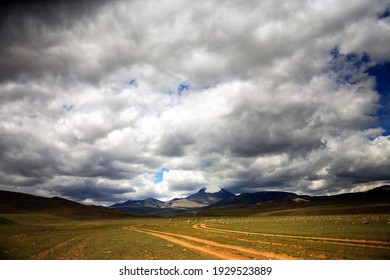 Otgontenger Is The Highest Peak In The Khangai Mountains In Mongolia.