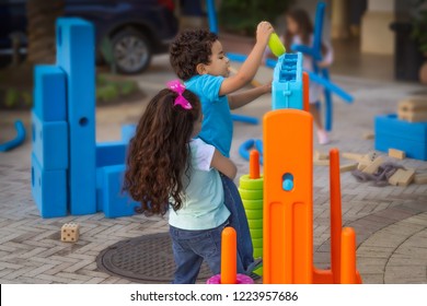 Other Kids Play Background These Two Stock Photo 1223957686 | Shutterstock