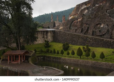 Otomi Ceremonial Center Temoaya Mexico Sep Stock Photo 1409990537 ...