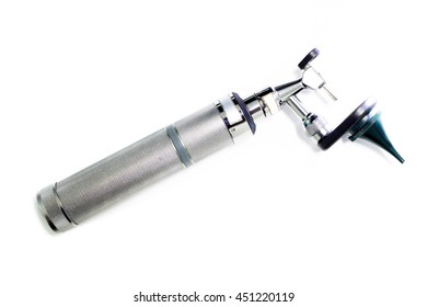 Otoscope Isolated On White Background