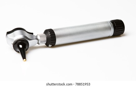 Otoscope Isolated Studio Shot