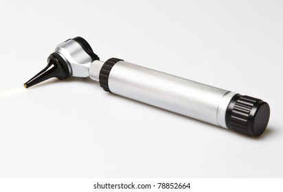 Otoscope Isolated Studio Shot