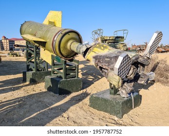 OTR-21 Tochka Soviet Tactical Ballistic Missile - Baku, Azerbaijan, 04-16-2021