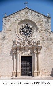 Otranto View Of South Italian Heritage Site. Cityscape Of A Unique Mediterranean Jewel.