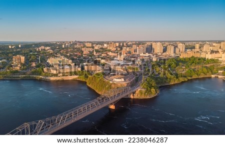 Ottawa, aerial view in summer