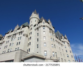 Ottawa, Canada - 10-17-17: Fairmont Château Laurier