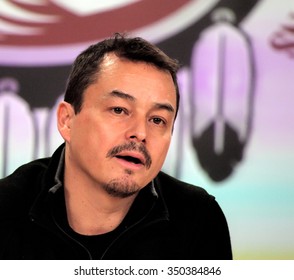 OTTAWA, CANADA - JUNE 9, 2013: Shawn Atleo, National Chief Of The Assembly Of First Nations In Canada, Resigns May 2 2014. 
