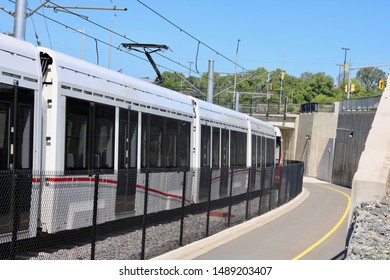 Ottawa Ontario Canada August 26/2019 Ottawa LRT Light Rail Transit. Ready To Roll, Oc Transpo, Transportation