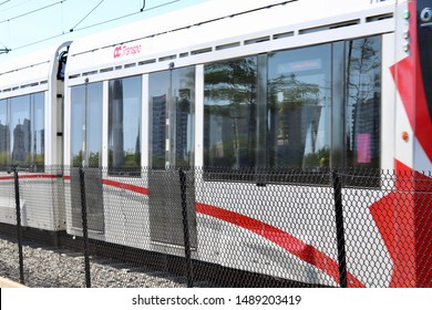 Ottawa Ontario Canada August 26/2019 Ottawa LRT Light Rail Transit. Ready To Roll, Oc Transpo, Transportation