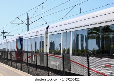 Ottawa Ontario Canada August 26/2019 Ottawa LRT Light Rail Transit. Ready To Roll, Oc Transpo, Transportation