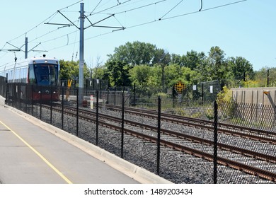 Ottawa Ontario Canada August 26/2019 Ottawa LRT Light Rail Transit. Ready To Roll, Oc Transpo, Transportation