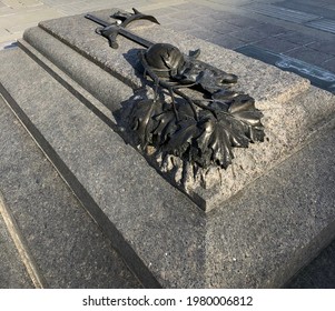 Ottawa, Ontario Canada March 16 2021 Canadian Tomb Of The Unknown Soldier 