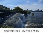 Ottawa River, Ottawa City Skyline, River City, Boating, Waterfall, Beautiful City, sunny day