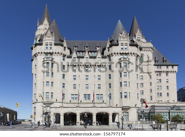 Ottawa September 25 Fairmont Chateau Laurier Stock Photo Edit Now