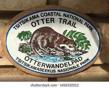 Otter Hiking Trail Plaque Of 1970s