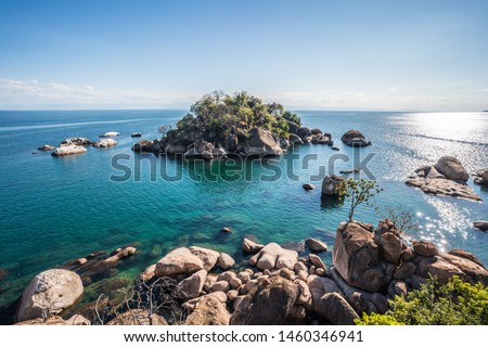 Otter Point at Cape Maclear, Lake Malawi