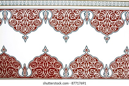 Ottoman Style Painting Pattern