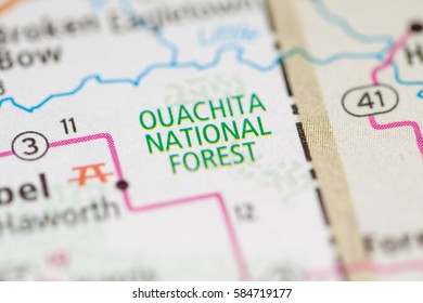 Ouachita National Forest. Oklahoma. USA