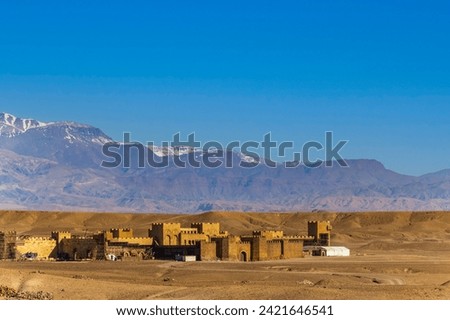 Ouarzazate Atlas Film studios in Morocco. Moroccan Atlas Studios is one of the largest movie studios in the world