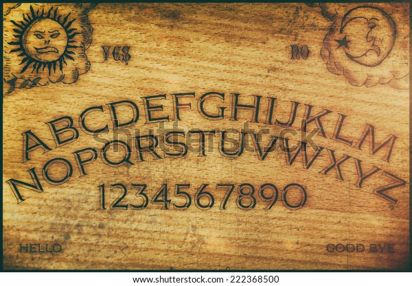 Ouija Board Ouija Style Talking Spirit Stock Photo Edit Now