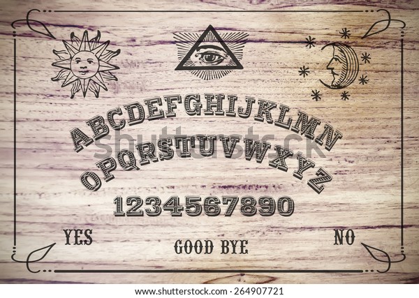 Ouija Board Ouija Style Talking Spirit Stock Photo Edit Now