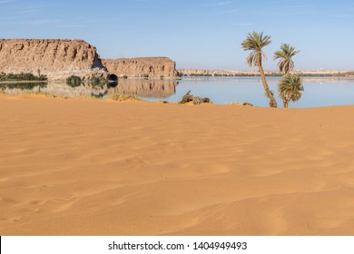 The Ounianga Lakes In Northern Chad, Africa