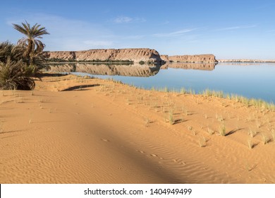 The Ounianga Lakes In Northern Chad, Africa